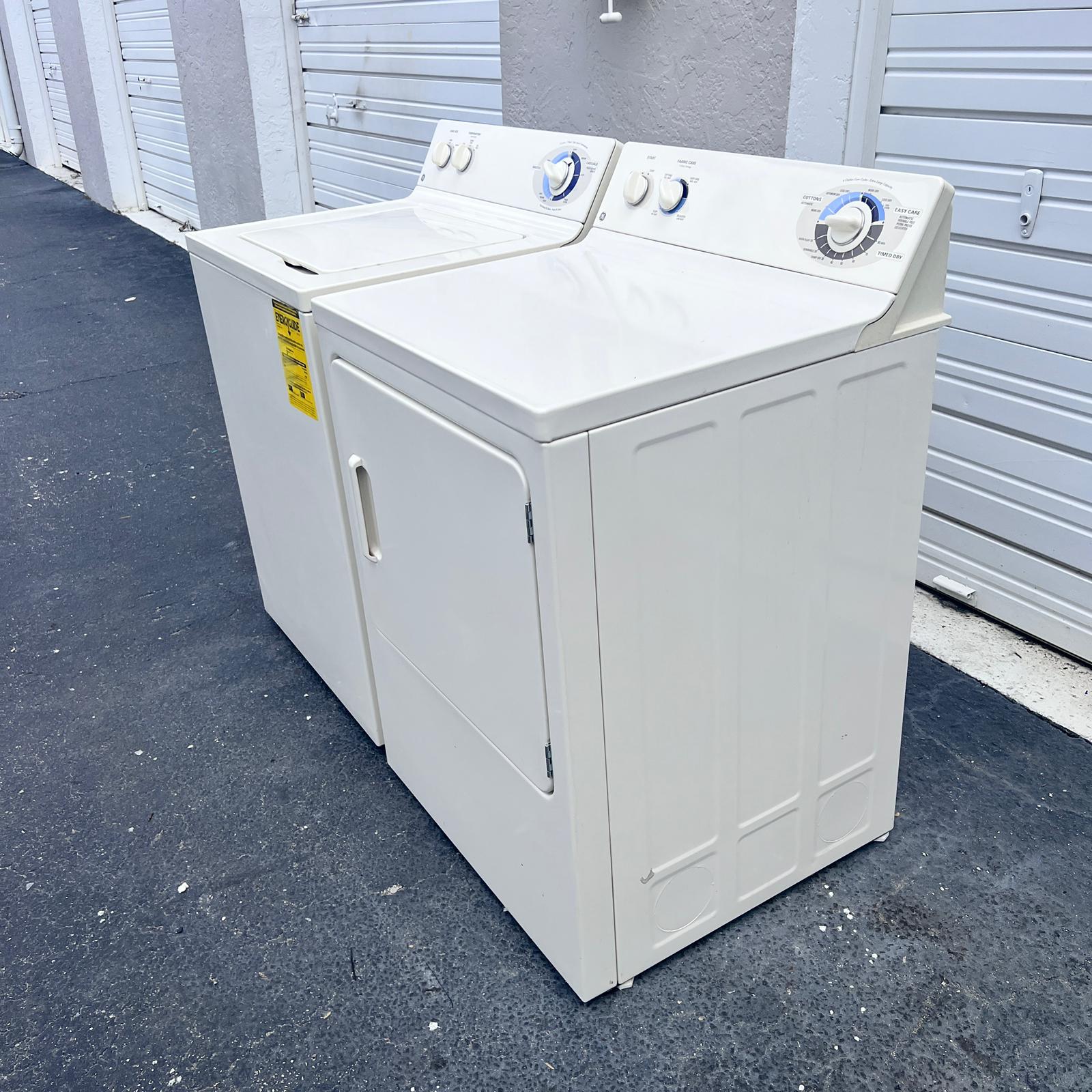 GE Washer and Dryer Set GE Washer and Dryer Set